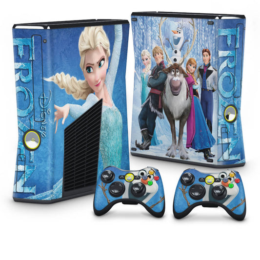 Xbox 360 Slim Skin - Frozen