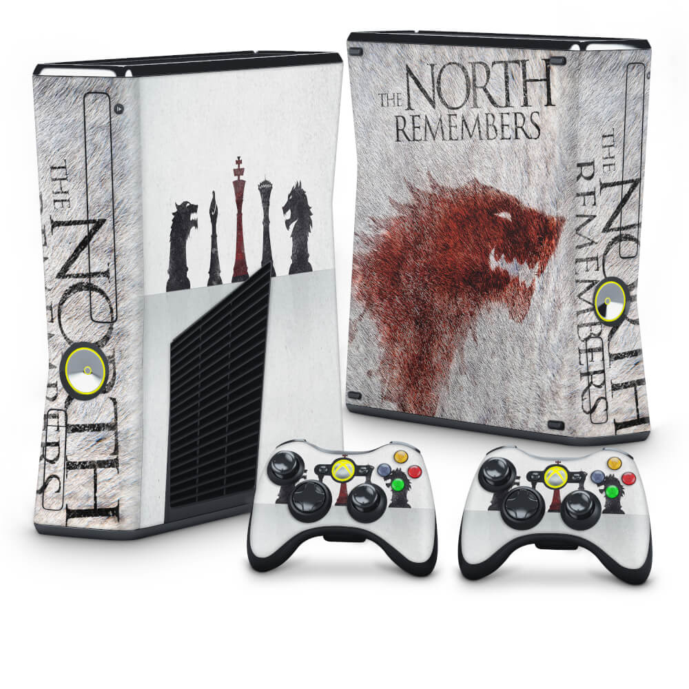 Skin Anti-Rage Xbox 360 Slim - Game of Thrones #A