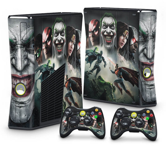 Xbox 360 Slim Skin - Injustice