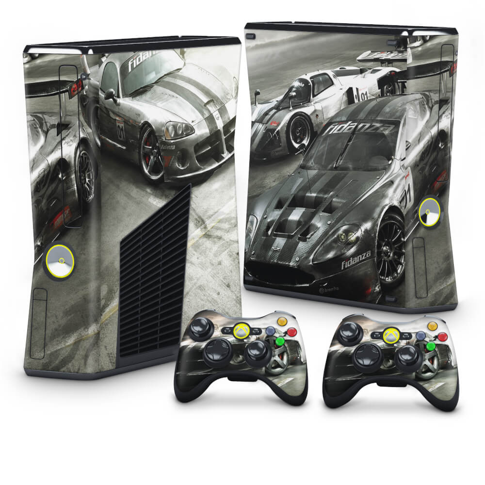 Skin Anti-Rage Xbox 360 Slim - Race Driver Grid