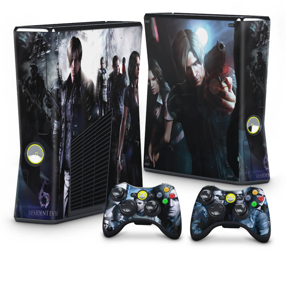 Skin Anti-Rage Xbox 360 Slim - Resident Evil 6