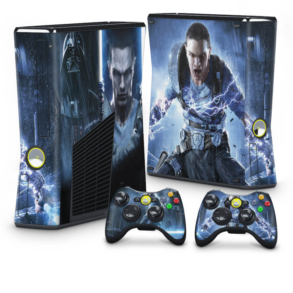 Skin Anti-Rage Xbox 360 Slim - Star Wars The Force Unleashed 2