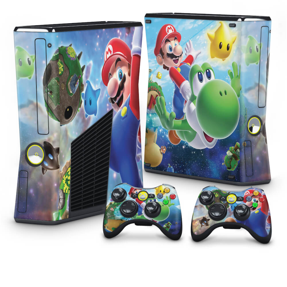 Skin Anti-Rage Xbox 360 Slim - Super Mario