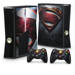 Skin Anti-Rage Xbox 360 Slim - Superman - Man of Steel
