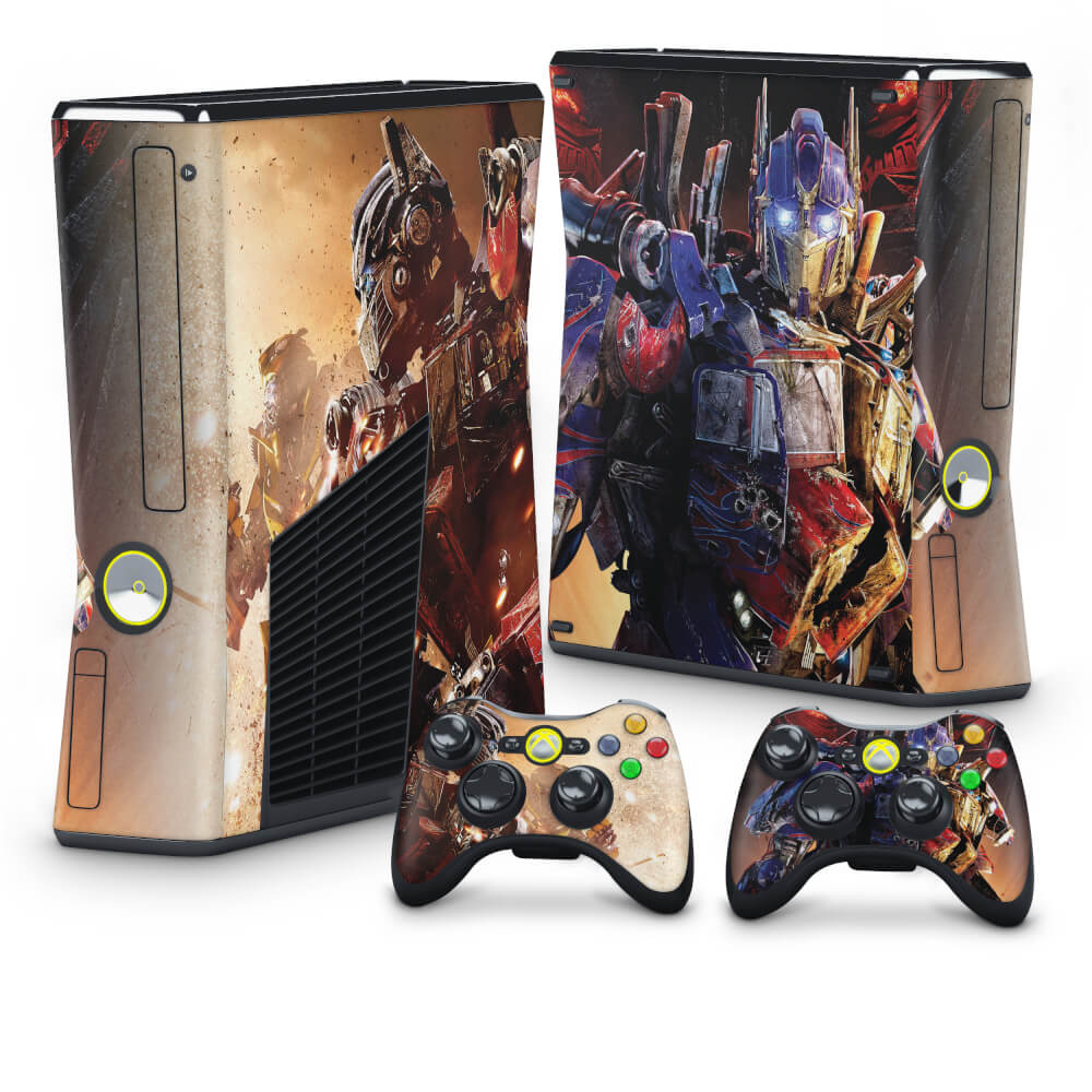 Skin Anti-Rage Xbox 360 Slim - Transformers Revenge of the Fallen