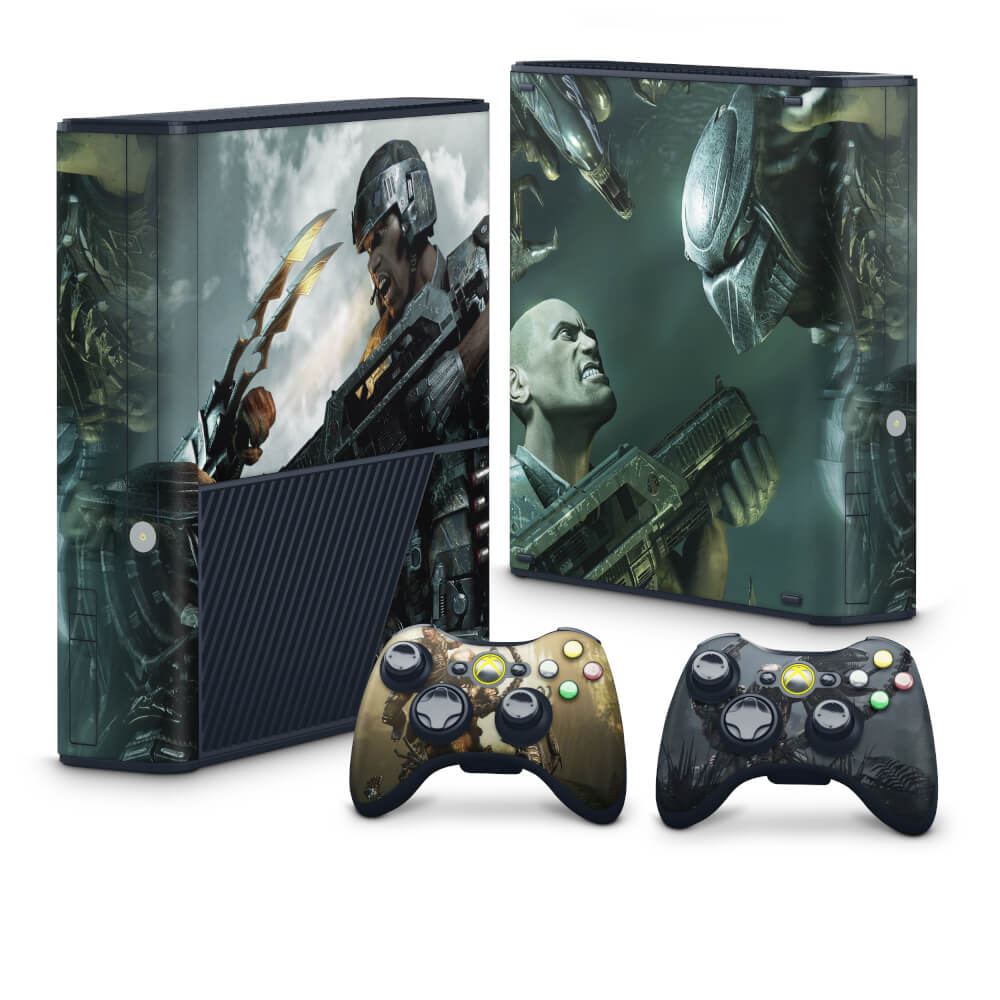 Skin Anti-Rage Xbox 360 Super Slim - Aliens vs Predators