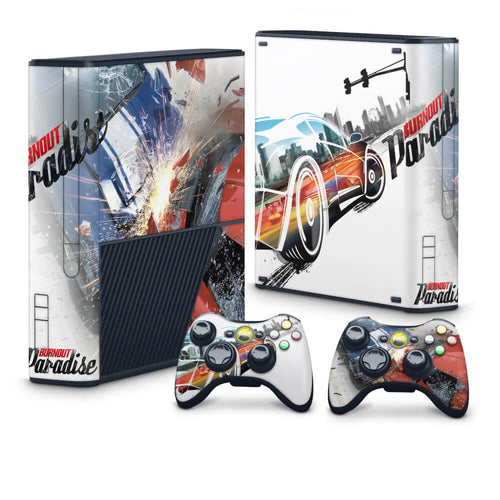 Skin Anti-Rage Xbox 360 Super Slim - Burnout Paradise