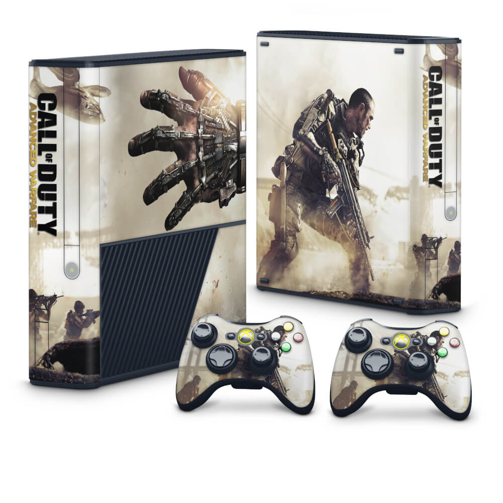 Skin Anti-Rage Xbox 360 Super Slim - Call Of Duty Modern Warfare