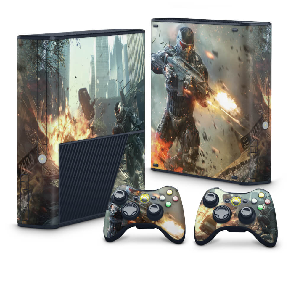 Skin Anti-Rage Xbox 360 Super Slim - Crysis 2