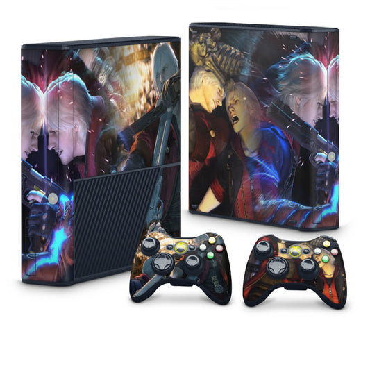 Xbox 360 Super Slim Skin - Devil May Cry 4