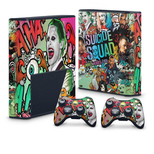 Skin Anti-Rage Xbox 360 Super Slim - Esquadrão Suicida #B