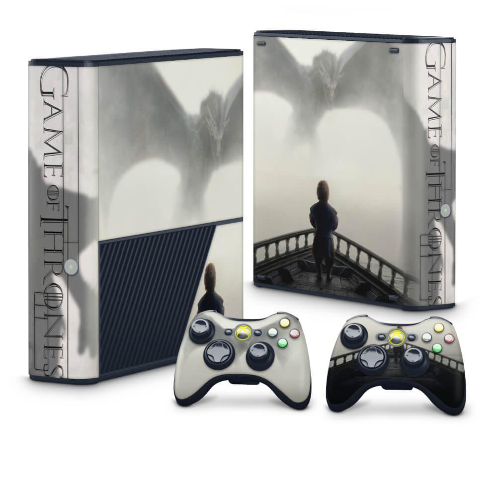 Skin Anti-Rage Xbox 360 Super Slim - Game of Thrones #B