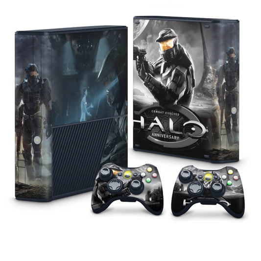 Xbox 360 Super Slim Skin - Halo Anniversary