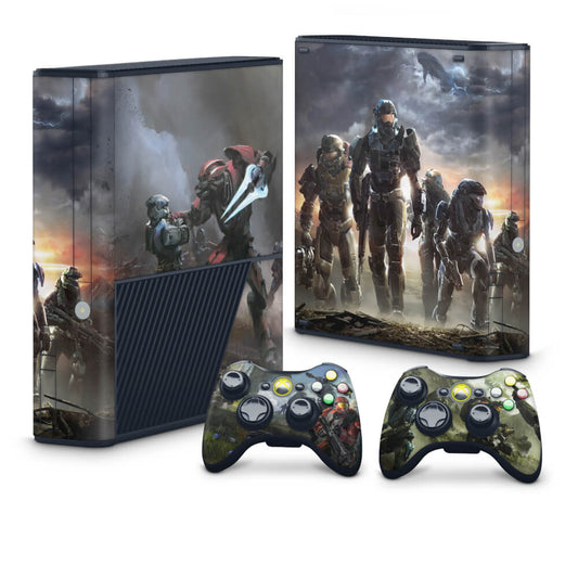 Xbox 360 Super Slim Skin - Halo Reach
