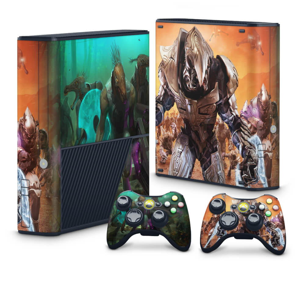 Skin Anti-Rage Xbox 360 Super Slim - Halo Wars