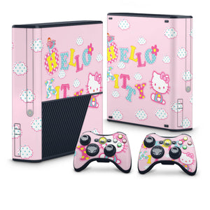 Skin Anti-Rage Xbox 360 Super Slim - Hello Kitty