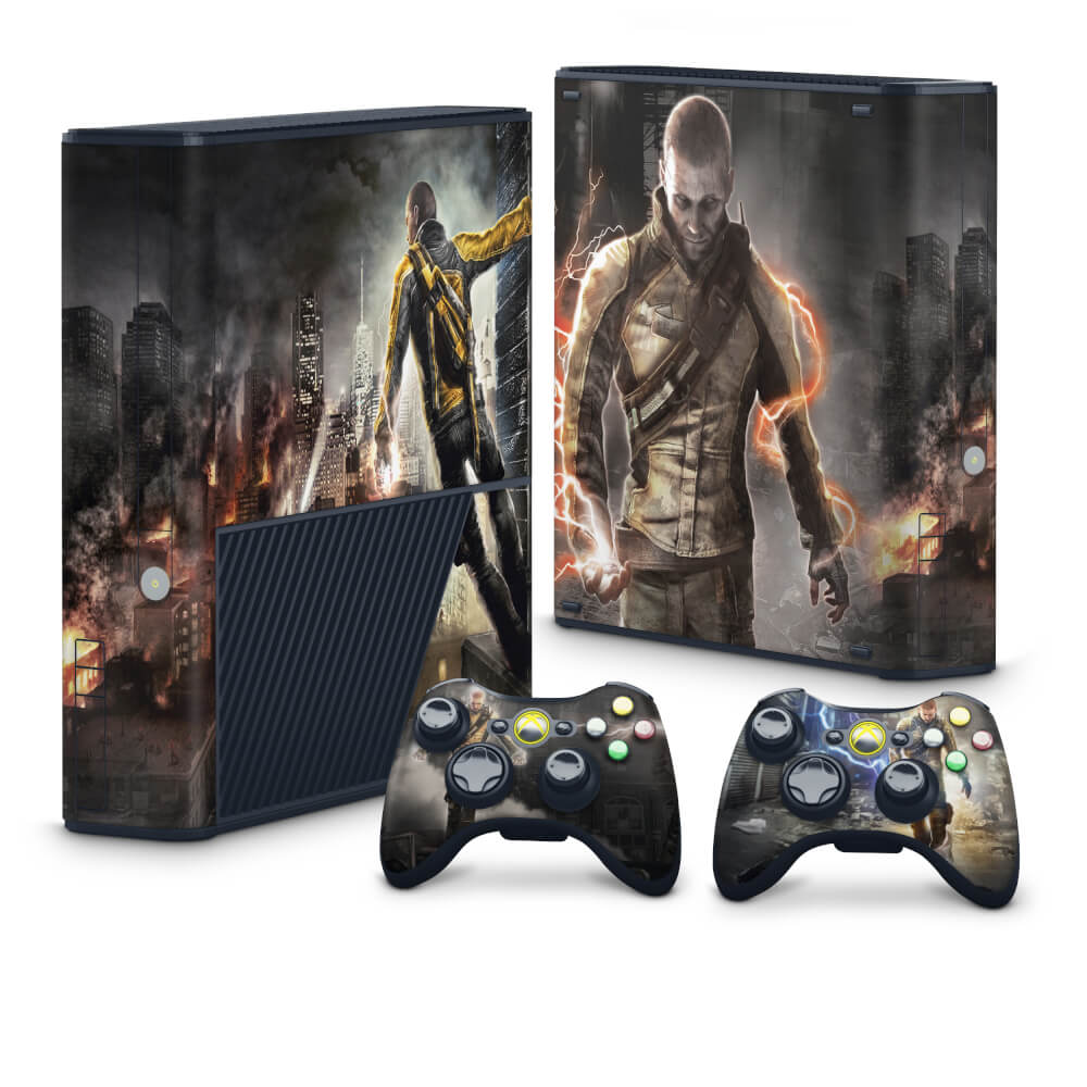 Skin Anti-Rage Xbox 360 Super Slim - Infamous