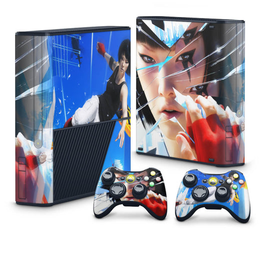 Xbox 360 Super Slim Skin - Mirrors Edge