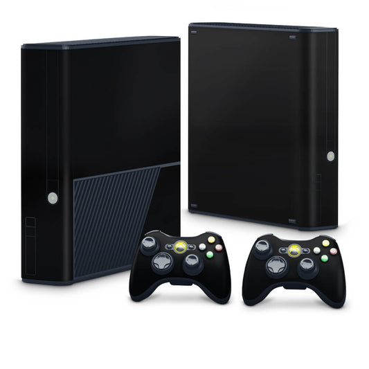 Xbox 360 Super Slim Skin - Preto Black Piano