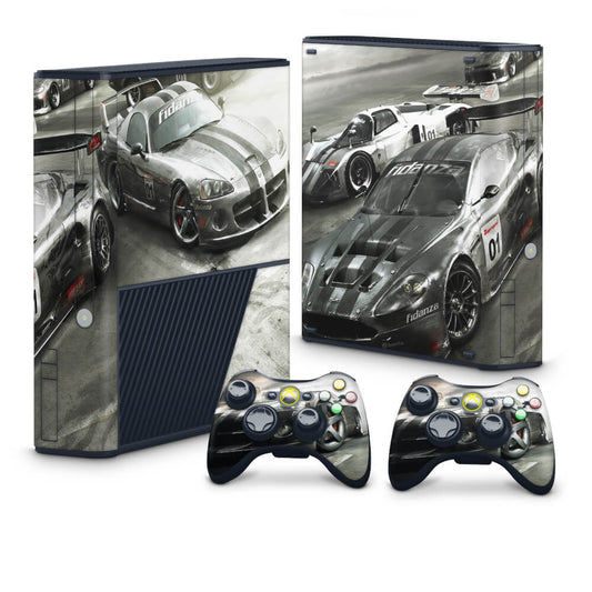 Xbox 360 Super Slim Skin - Race Driver Grid