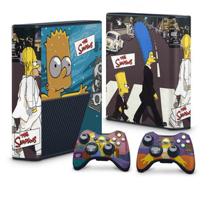 Skin Anti-Rage Xbox 360 Super Slim - Simpsons
