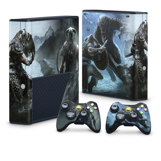 Xbox 360 Super Slim Skin - Skyrim