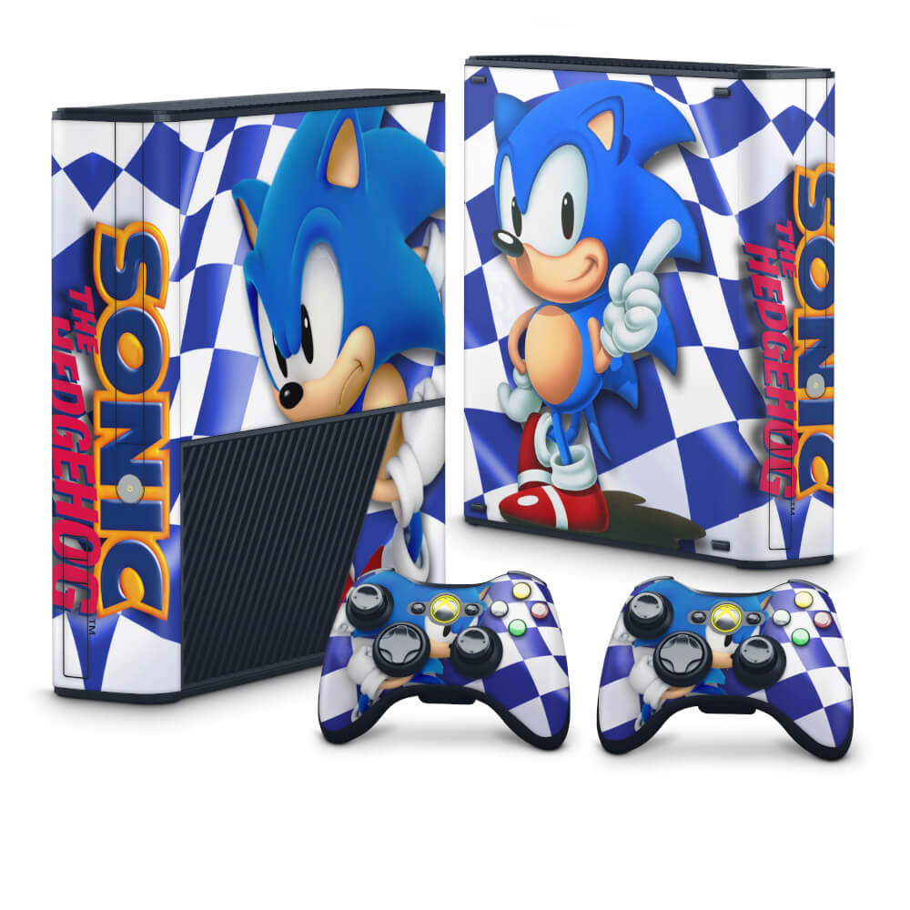 Skin Anti-Rage Xbox 360 Super Slim - Sonic The Hedgehog