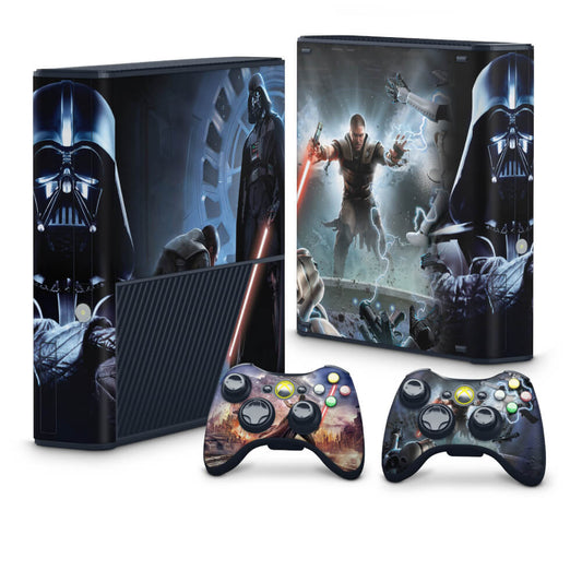 Xbox 360 Super Slim Skin - Star Wars The Force Unleashed