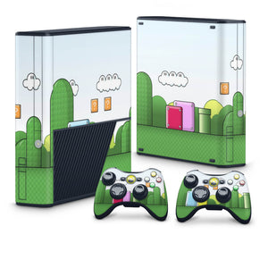 Skin Anti-Rage Xbox 360 Super Slim - Super Mario Bros.