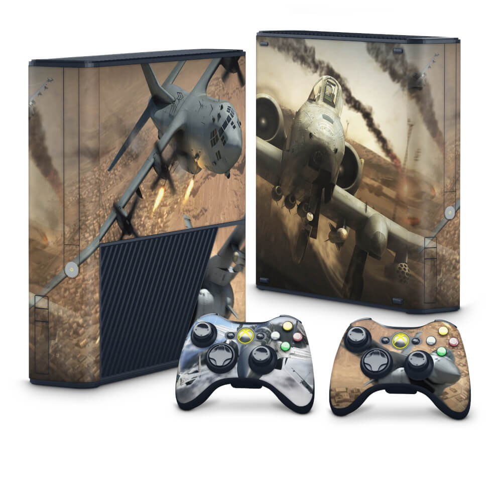 Xbox 360 Super Slim Skin - Tom Clancys Hawx