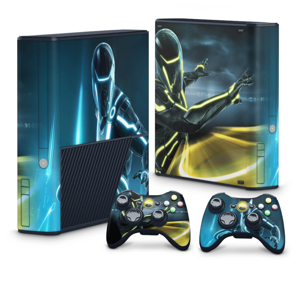 Skin Anti-Rage Xbox 360 Super Slim - Tron