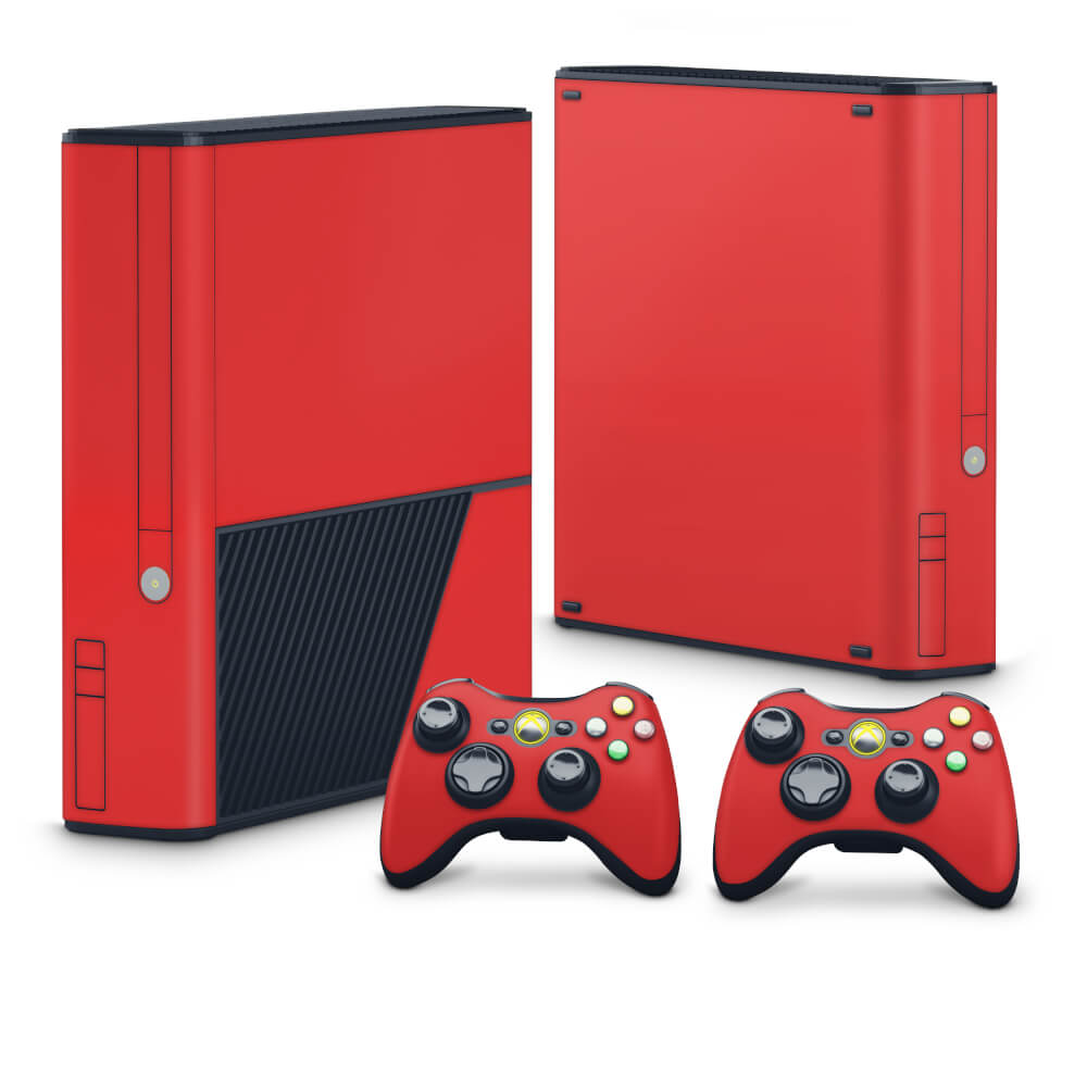 Skin Anti-Rage Xbox 360 Super Slim - Vermelho