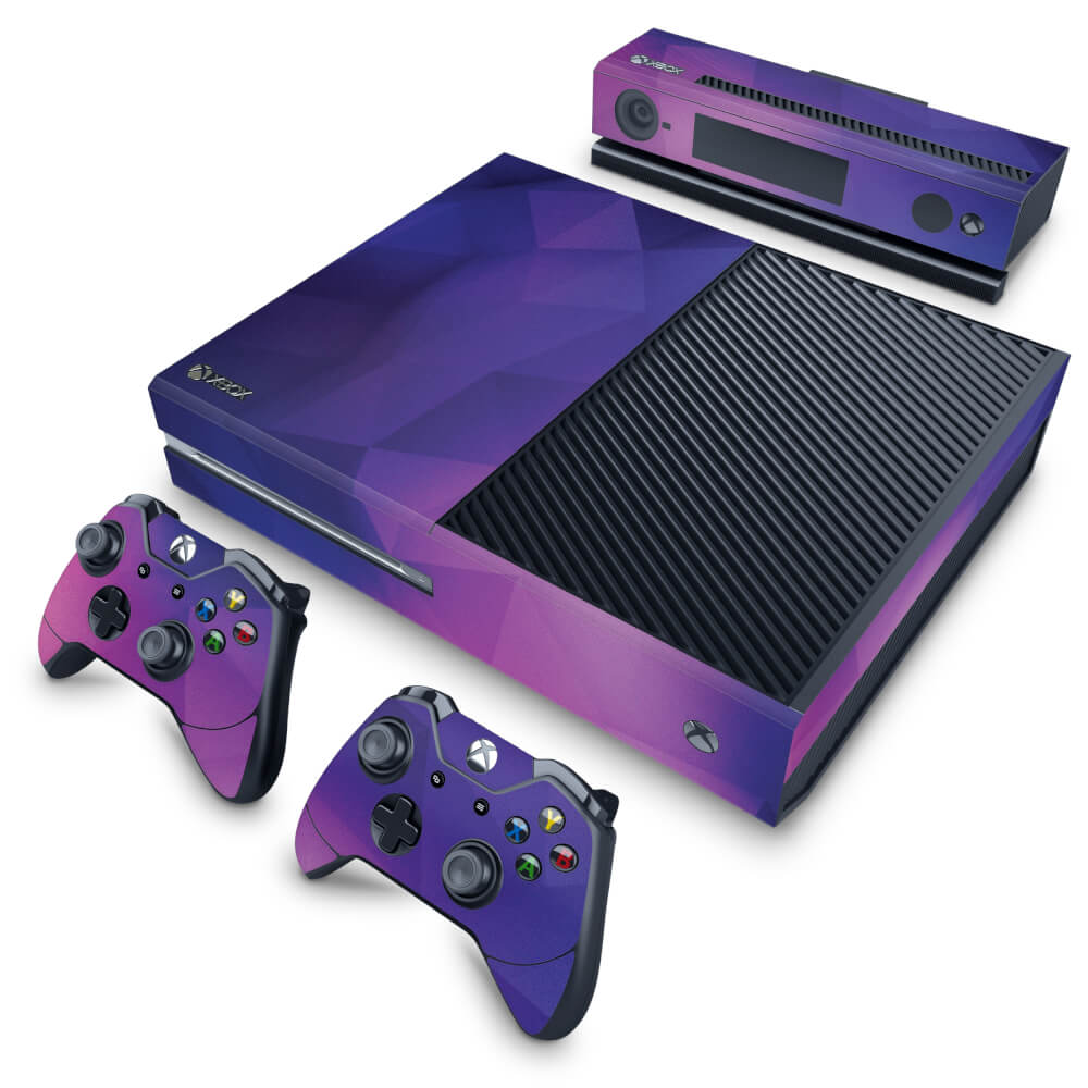 Skin Anti-Rage Xbox One Fat - Abstrata #1