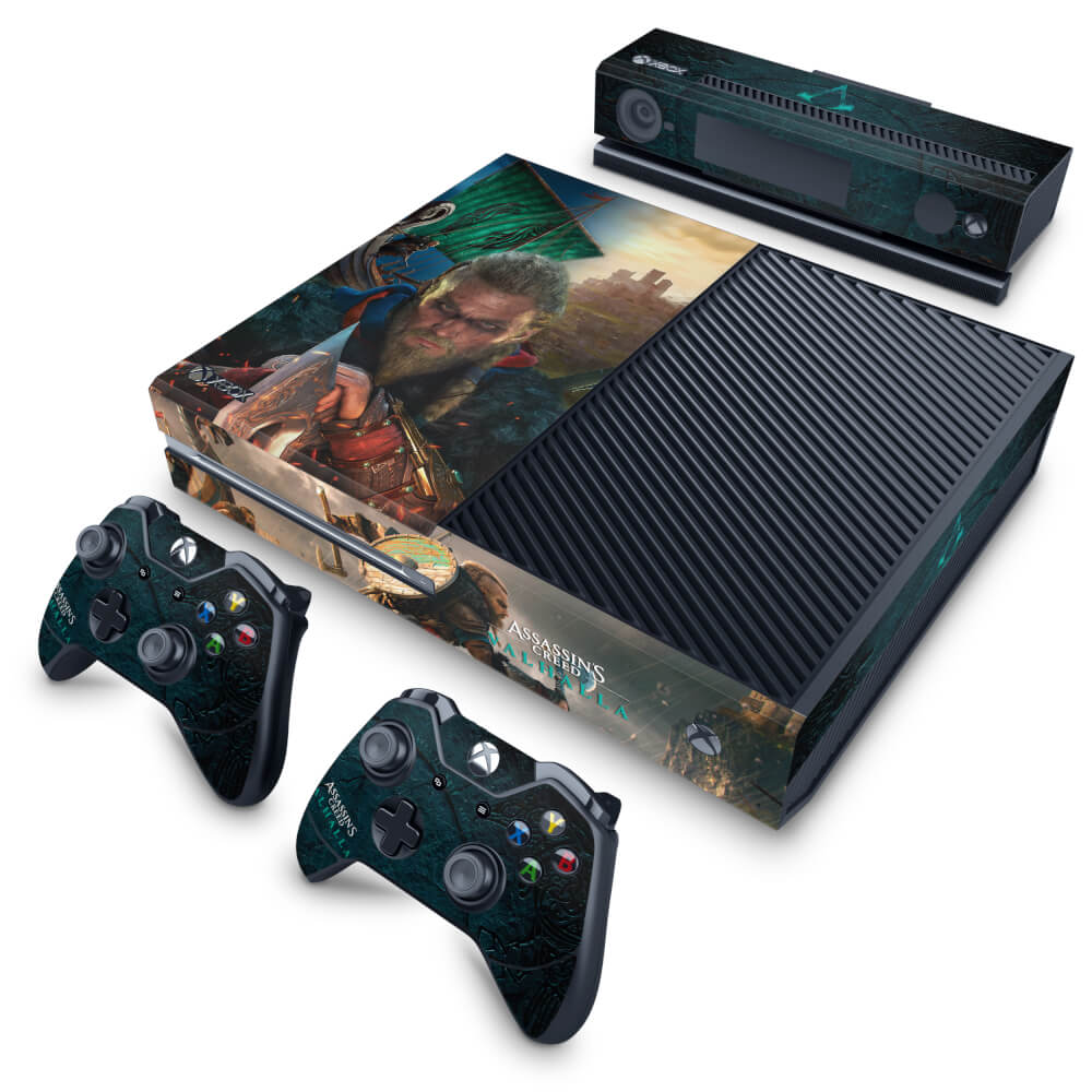 Skin Anti-Rage Xbox One Fat - Assassin's Creed Valhalla