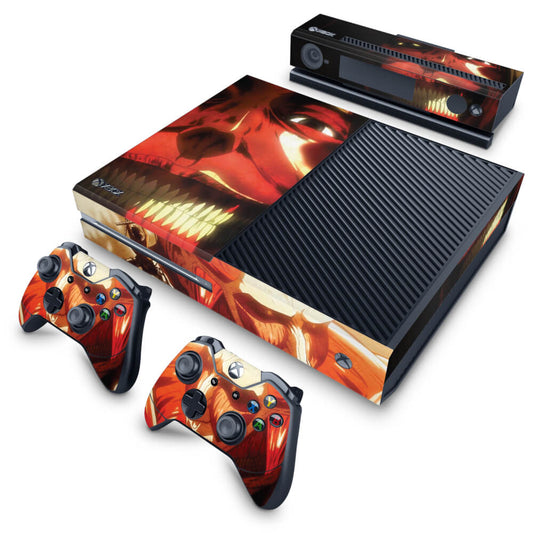 Xbox One Fat Skin Anti-Rage - Attack on Titan #B