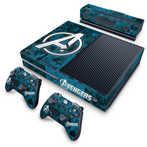 Skin Anti-Rage Xbox One Fat - Avengers Vingadores Comics