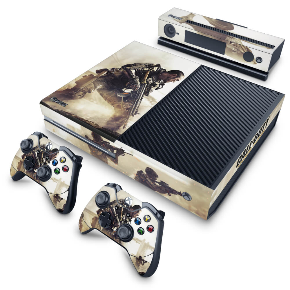 Skin Anti-Rage Xbox One Fat - Call of Duty Advanced Warfare