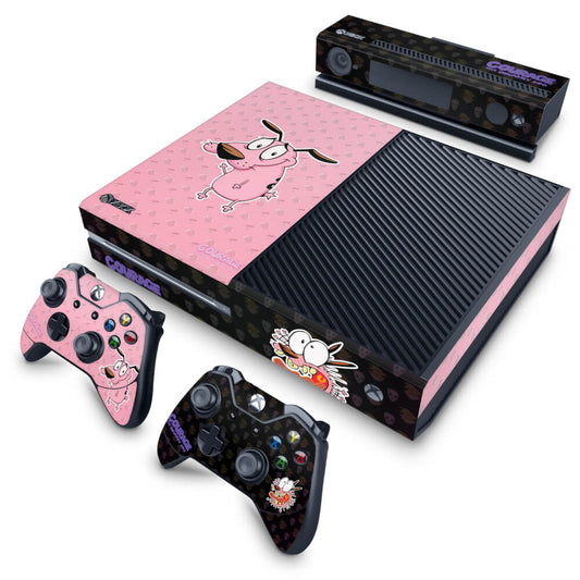 Xbox One Fat Skin Anti-Rage - Coragem: O cão covarde