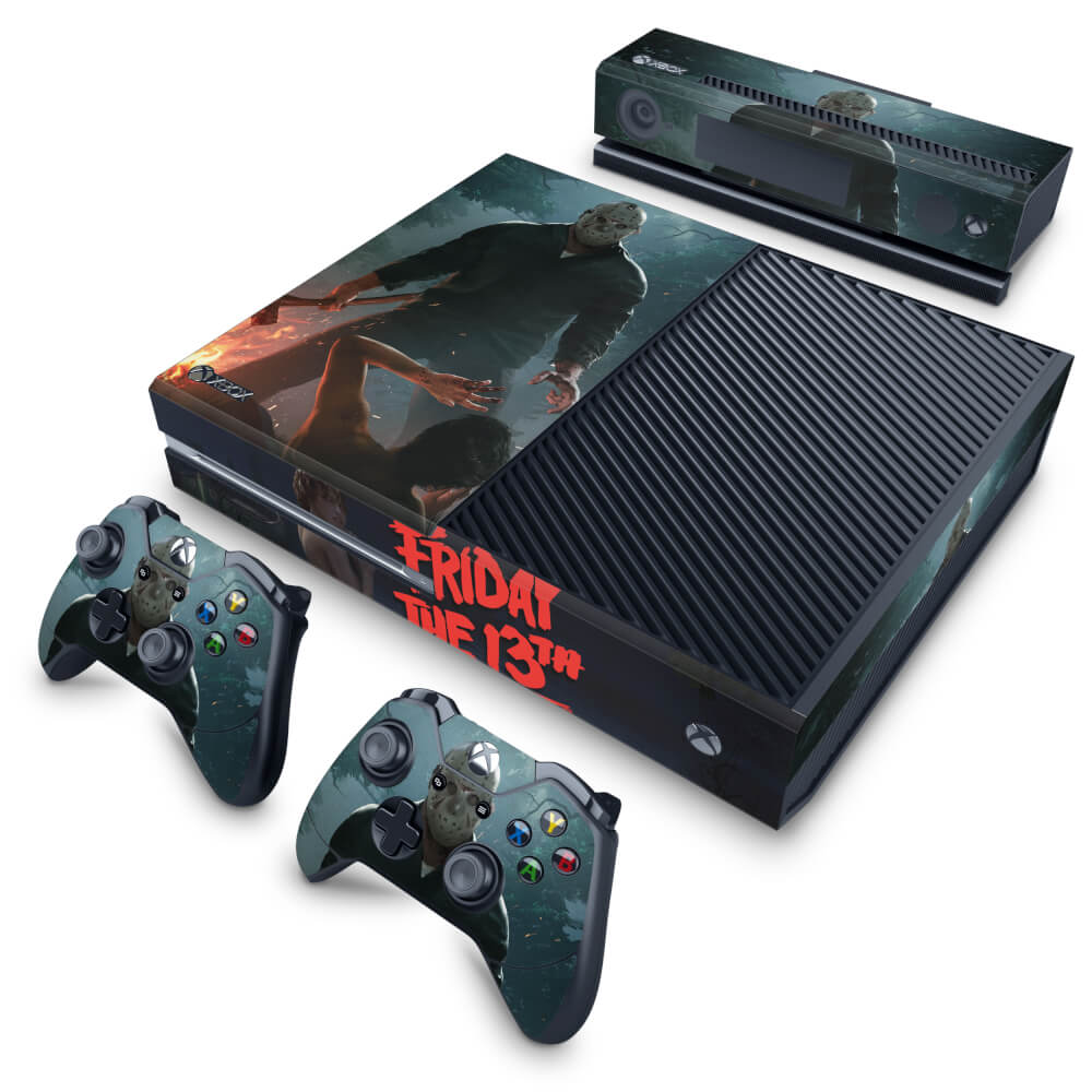 Xbox One Fat Skin Anti-Rage - Friday the 13th The game - Sexta-Feira 13