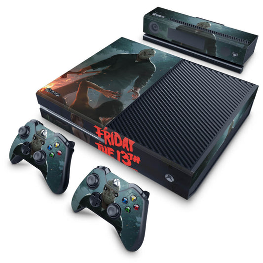 Xbox One Fat Skin Anti-Rage - Friday the 13th The game - Sexta-Feira 13