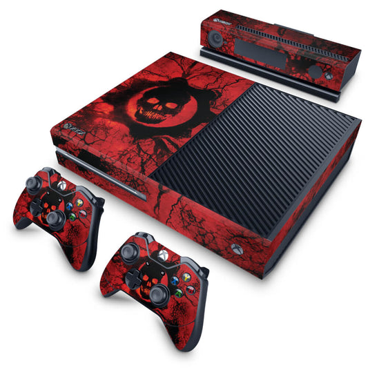 Xbox One Fat Skin Anti-Rage - Gears of War - Skull