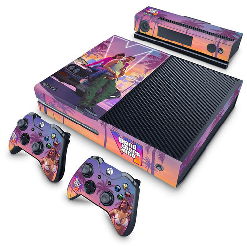 Skin Anti-Rage Xbox One Fat - GTA 6 VI
