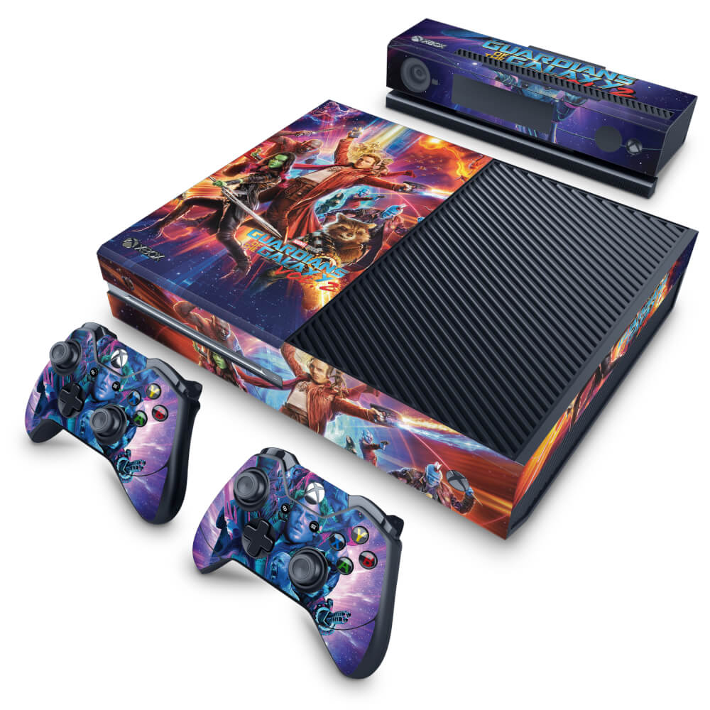 Xbox One Fat Skin Anti-Rage - Guardiões da Galáxia Vol 2