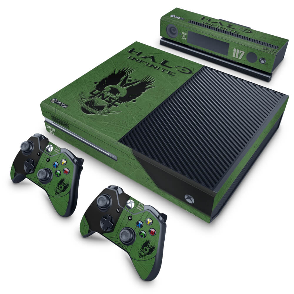 Skin Anti-Rage Xbox One Fat - Halo Infinite