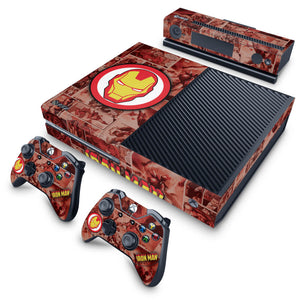Skin Anti-Rage Xbox One Fat - Homem de Ferro Comics
