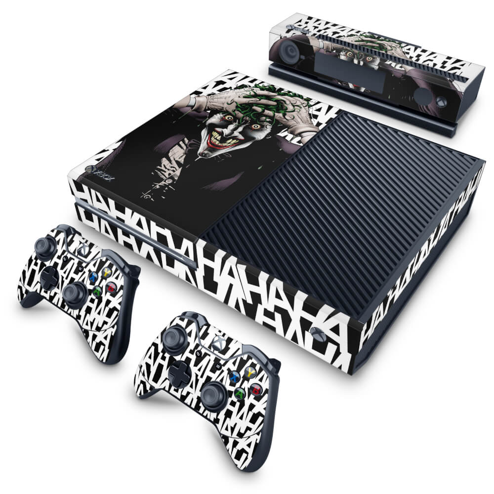 Xbox One Fat Skin Anti-Rage - Joker Coringa Batman