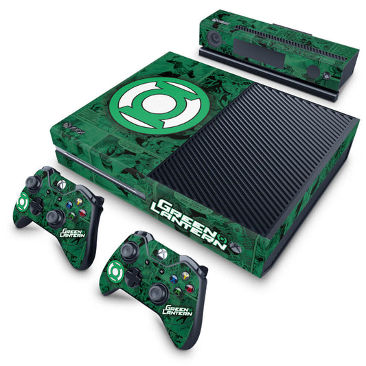 Xbox One Fat Skin Anti-Rage - Lanterna Verde Comics
