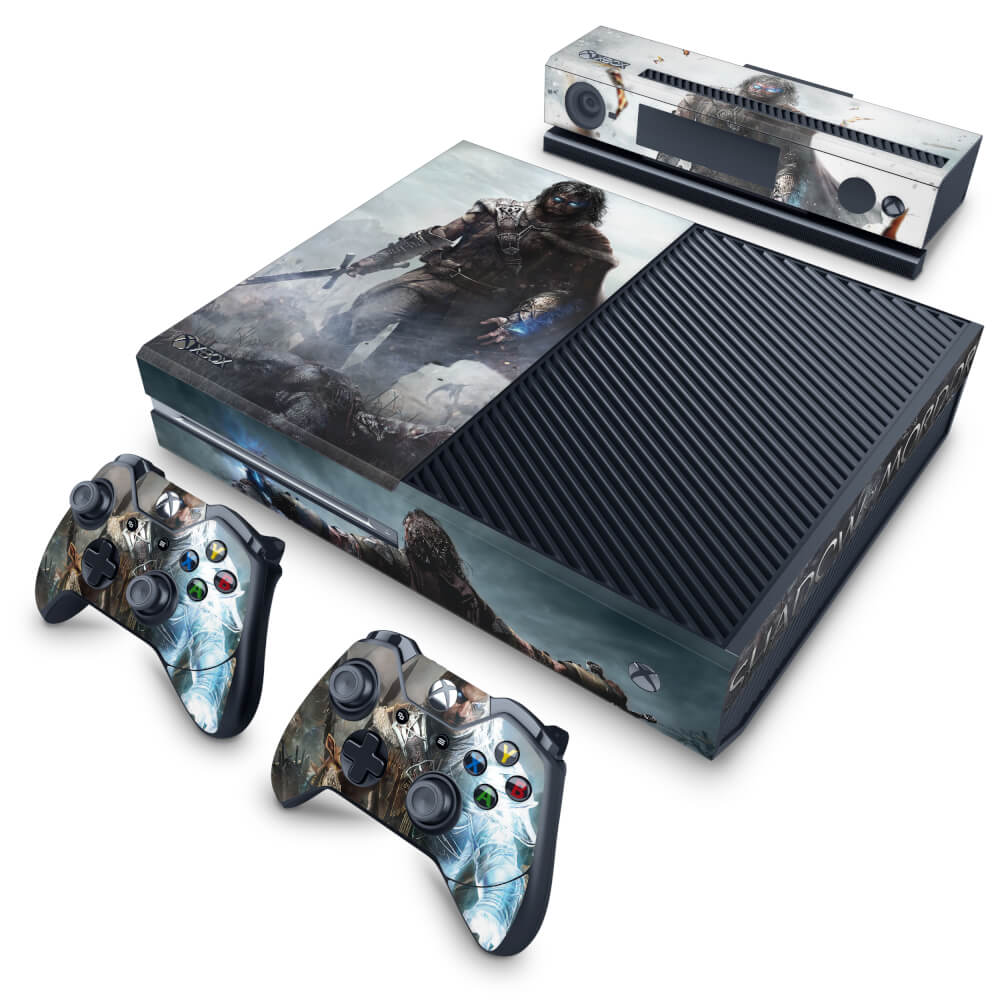 Xbox One Fat Skin Anti-Rage - Middle Earth: Shadow of Mordor