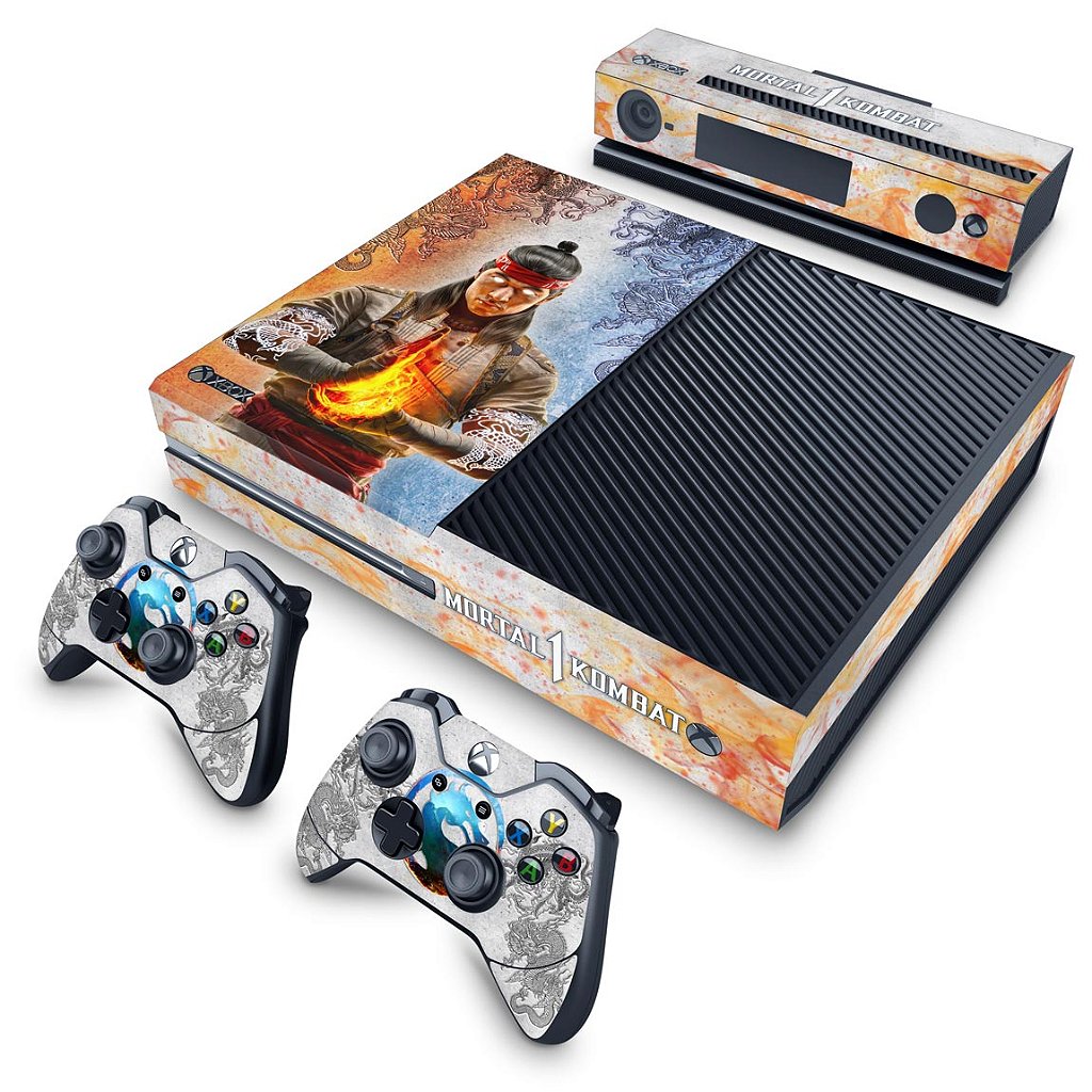Skin Anti-Rage Xbox One Fat - Mortal Kombat 1