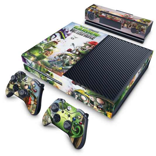 Xbox One Fat Skin Anti-Rage - Plants Vs Zombies Garden Warfare